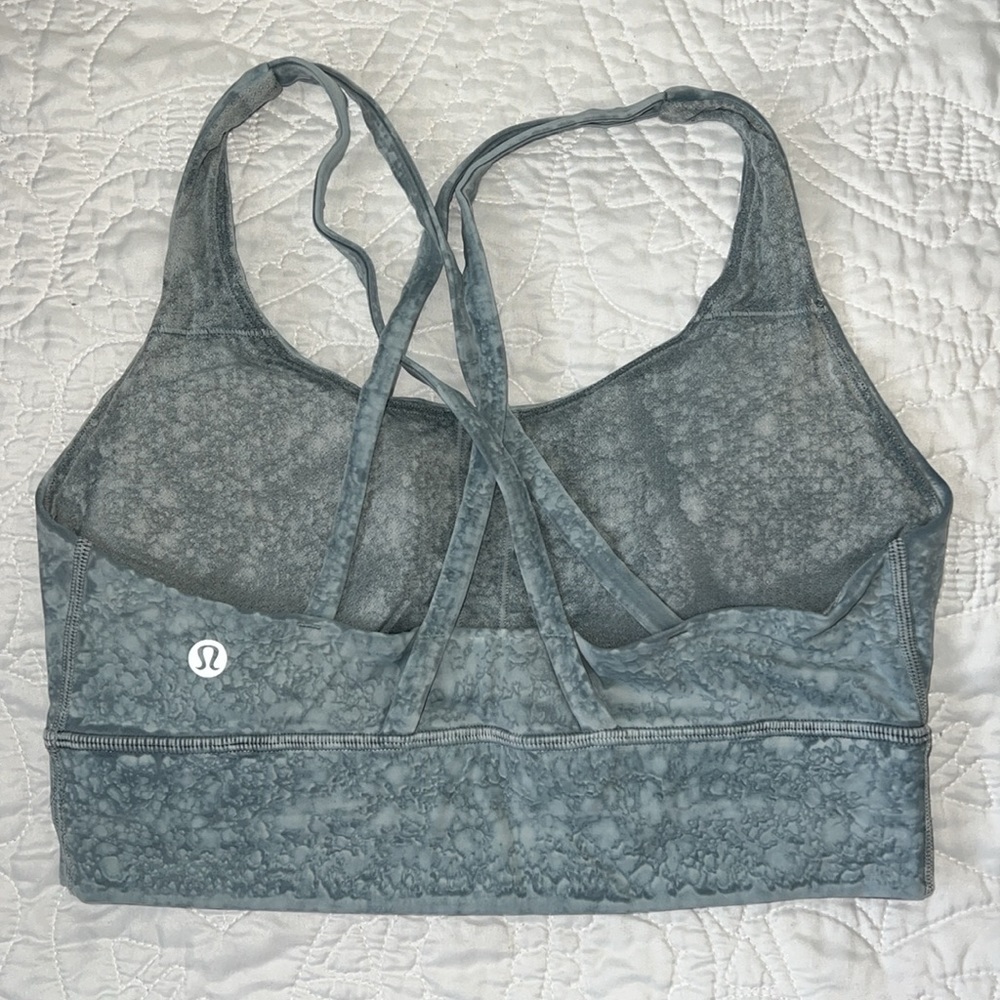 LULULEMON LONGLINE ENERGY BRA! Size 6! Worn a few times - Picture 2 of 3
